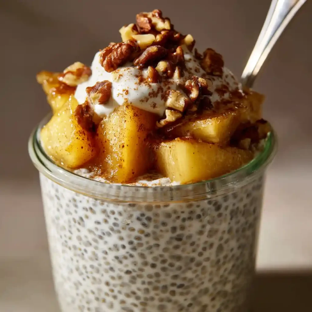 Apple Chia Pudding