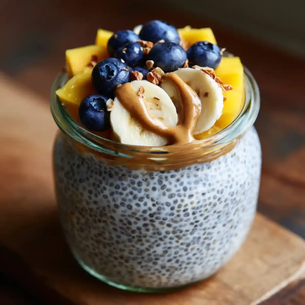 Chia Pudding With Almond Milk