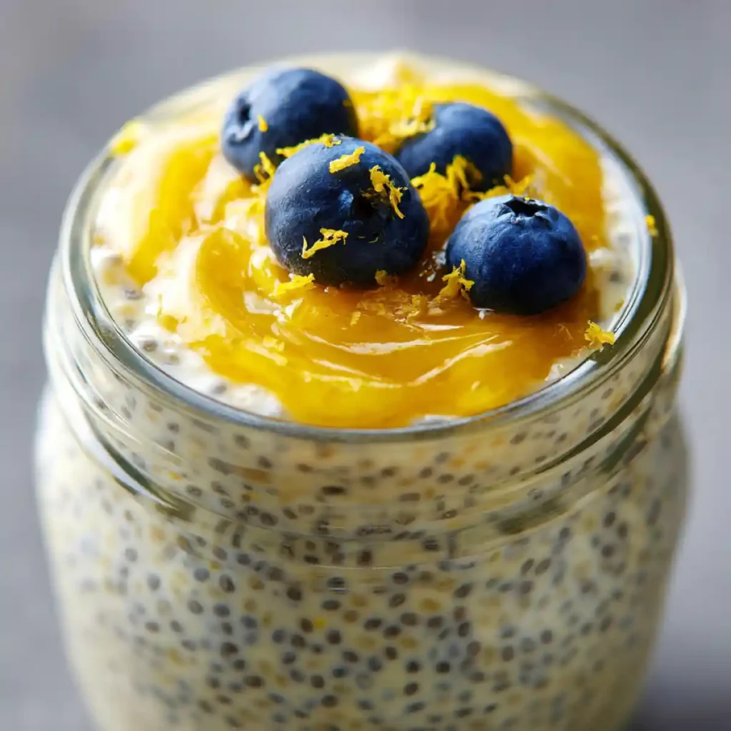 Lemon Chia Seed Pudding