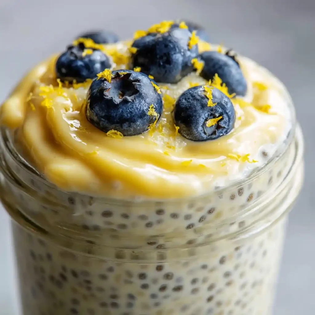 Lemon Chia Seed Pudding Recipe