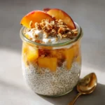 Peach Chia Pudding