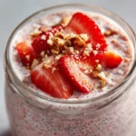 Strawberry Chia Seed Pudding